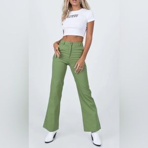 Princess Polly Green Pants